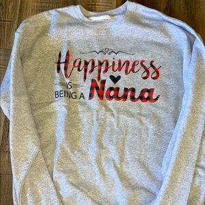 Grey Nana sweatshirt